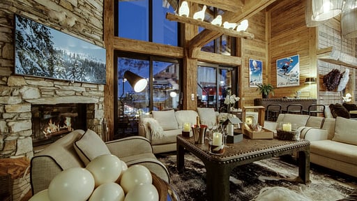 Chalet Artemis Living room