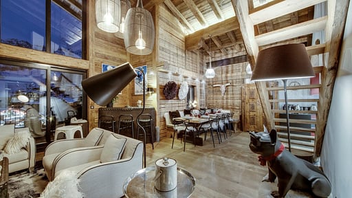 Chalet Artemis Living room