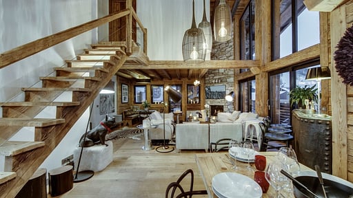Chalet Artemis Living room