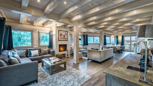 Chalet Aubois Living room