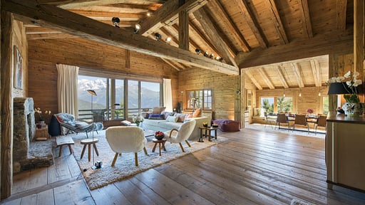 Chalet Bibi Living room