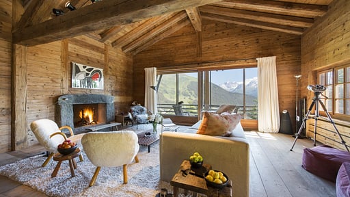 Chalet Bibi Living room