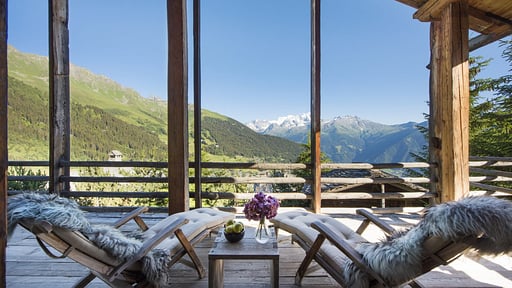Chalet Bibi Terrace/Veranda