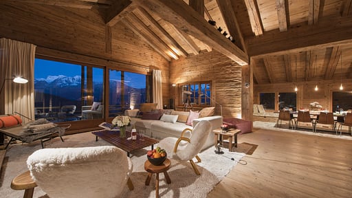 Chalet Bibi Living room