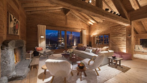 Chalet Bibi Living room