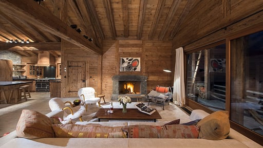 Chalet Bibi Living room