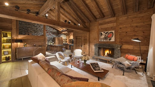 Chalet Bibi Living room