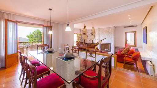 Chalet Cala Murta Dining area 1