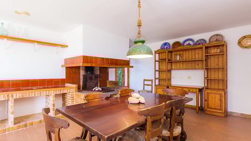 Chalet Cala Murta Dining area 2
