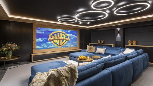 Chalet Calima Media room