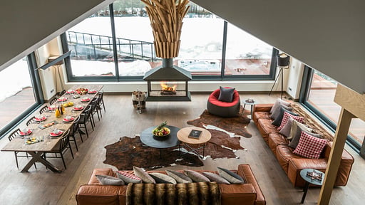 Chalet Dalmore Living room