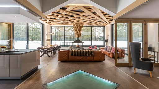 Chalet Dalmore Living room