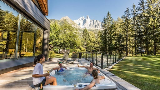 Chalet Dalmore Jacuzzi