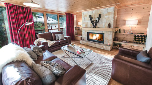 Chalet D’Amore Woonkamer