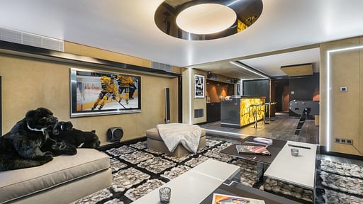 Chalet Des Sens Media room