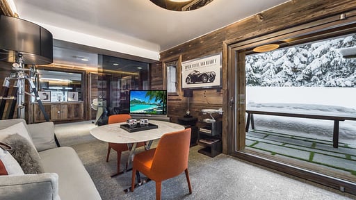Chalet Des Sens Media room