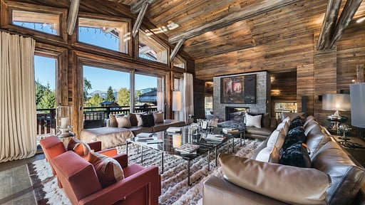 Chalet Des Sens Living room