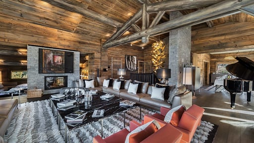 Chalet Des Sens Living room