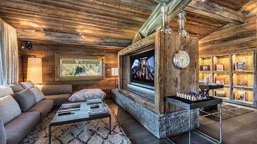 Chalet Des Sens Media room