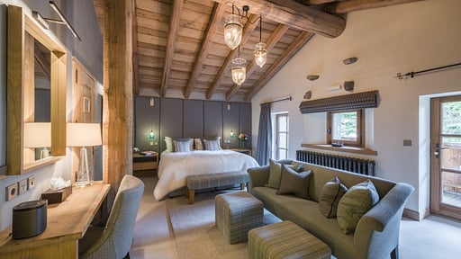 Chalet du Cret Slaapkamer 1