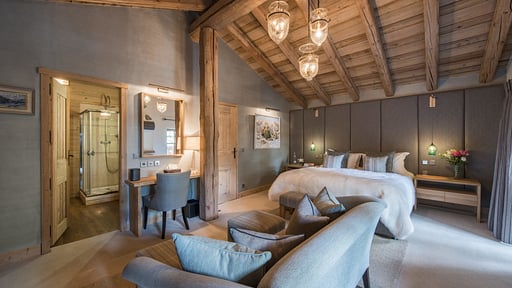 Chalet du Cret Slaapkamer 1