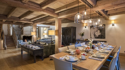 Chalet du Cret Eethoek