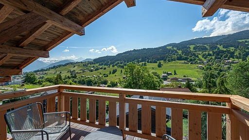 Chalet Eastwood Terrasse