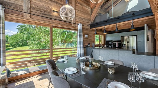 Chalet Eastwood Salle à manger