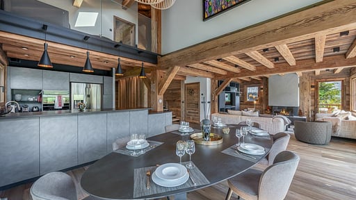Chalet Eastwood Salle à manger