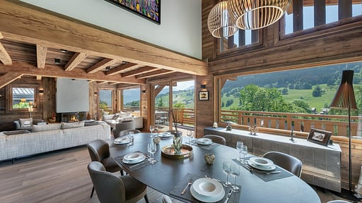 Chalet Eastwood Salle à manger