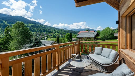 Chalet Eastwood Terrasse