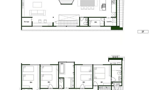 Chalet Echo Rocks Floor plan