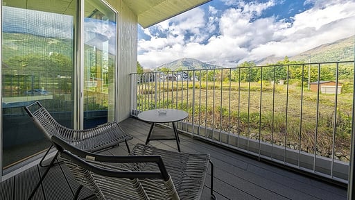 Chalet Echo Rocks Terrace/Veranda