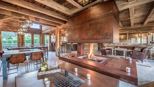Chalet Ecume des Neiges Living room