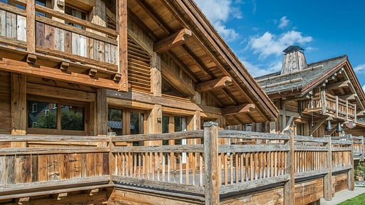 Chalet Ecume des Neiges Terrace/Veranda