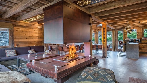 Chalet Ecume des Neiges Living room