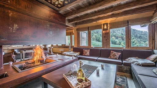 Chalet Ecume des Neiges Living room