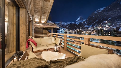 Chalet Elbrus Terrasse/Veranda