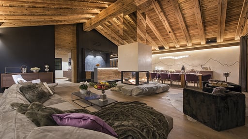 Chalet Elbrus Wohnbereich