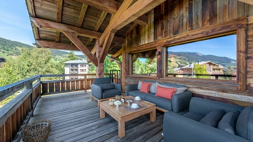 Chalet Eraldo Terrasse/Veranda 