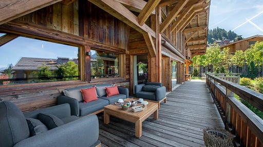 Chalet Eraldo Terrasse/Veranda 