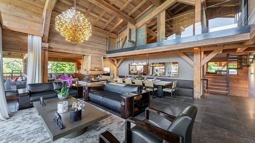 Chalet Eraldo Wohnbereich
