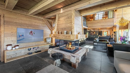 Chalet Eraldo Wohnbereich
