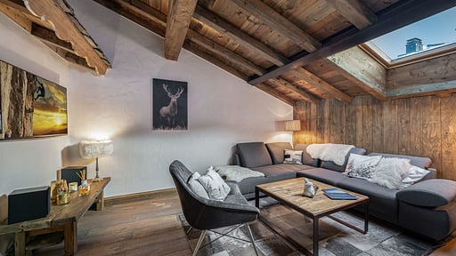Chalet Etagne Wohnbereich