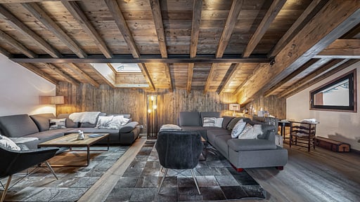 Chalet Etagne Wohnbereich