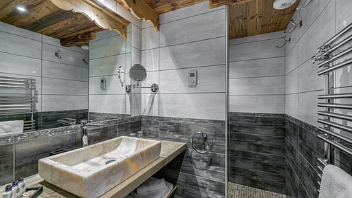 Chalet Etagne Schlafzimmer 1