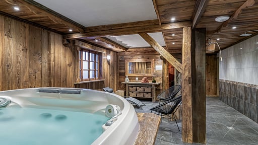 Chalet Etagne Sprudelbad