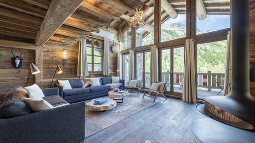 Chalet Face a Face Living room