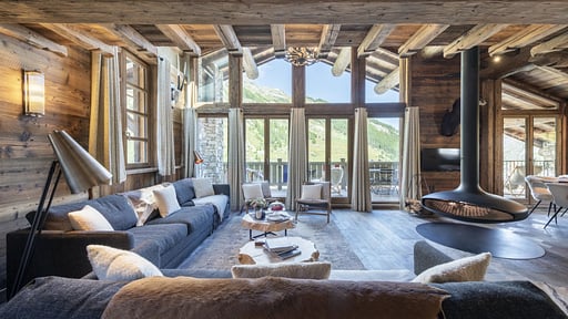 Chalet Face a Face Living room