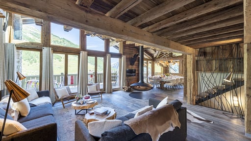 Chalet Face a Face Living room